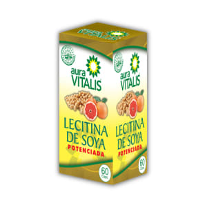 Lecitina De Soya Reforzada 60 Caps Aura Vitalis
